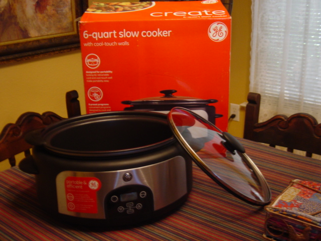 GE 6-quart slow cooker
